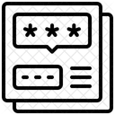 Mot De Passe Connexion Internet Icône