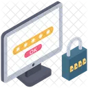 Mot De Passe De Lordinateur Securite De Connexion Cybersecurite Icône