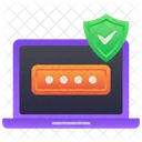 Cyberweb Code Mot De Passe Icône