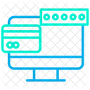 Carte Mot De Passe Credit Icône