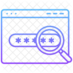Sécurité par mot de passe  Icône