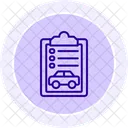 Mot Inspection Vehicle Icon