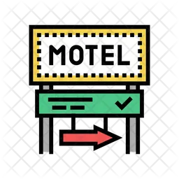 Motel Board  Icon