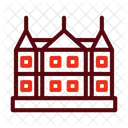 Motel Hotel Building Icon