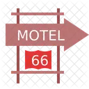 Motel Hotel Building Icon
