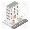 Building Architecture Motel Icon