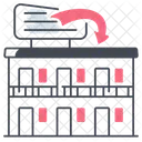 Motel Hotel Building Icon