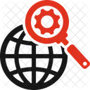 Moteur De Recherche Recherche Moteur Icône