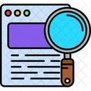Moteur De Recherche Recherche Recherche Icône