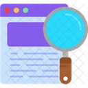 Moteur De Recherche Recherche Recherche Icône