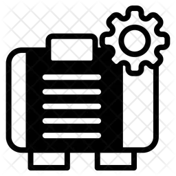 Moteur électrique  Icône