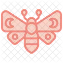 Moth Witchcraft Celestial Icon