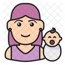Mother Motherhood Baby Icon