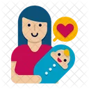 Mother And Baby  Icon