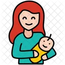 Mother And Baby Motherhood Mother Icon