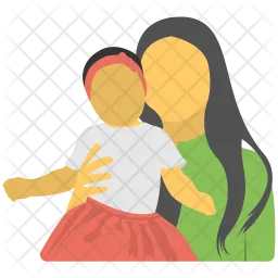 Mother and Daughter  Icon