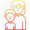 Mother Kid Child Icon