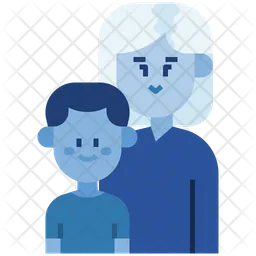 Mother and kid  Icon