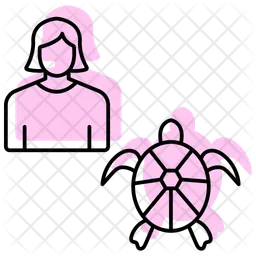 Mother-and-turtle  Icon