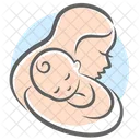 Mother Care Baby  Icon