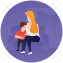 Mother Care Mothers Love Motherhood Icon