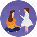 Mother Caring Mothers Love Motherhood Icon