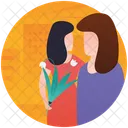 Mother Caring Mothers Love Motherhood Icon