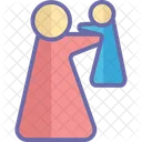Mother Carry Kid Kid Child Icon