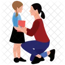 Mother Daughter Mother Love Motherhood Icon