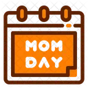 Mother Day Calendar Love Icon