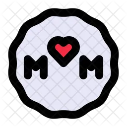 Mother Day Badge  Icon