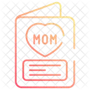 Mother day card  Icon