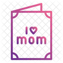 Mother Day Card  Icon