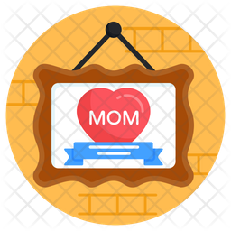 Download Free Mother Day Frame Flat Icon Available In Svg Png Eps Ai Icon Fonts