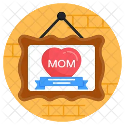 Mother Day Frame  Icon