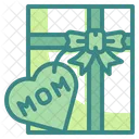 Mother Day Gift Gift Box Package Icon