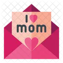 Mother Day Mail Mail Greeting Icon