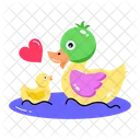 Mother Duck  Symbol
