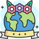 Mother Earth Day  Icon