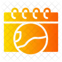 Mother Earth Day Calendar Schedule Icon