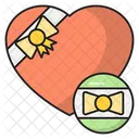 Motherday Heart Gift Icon