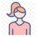 Lady Woman Avatar Icon