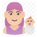 Mother Motherhood Baby Icon