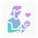 Mother Baby Maternity Icon