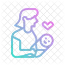 Mother Baby Maternity Icon