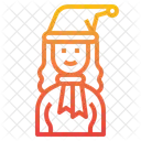 Mother Xmas Christmas Icon