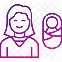 Mother Baby Care Icon
