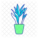 Potted Plant Snake Icon