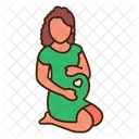 Mother Pregnancy  Icon