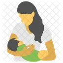 Mother Baby Day Icon